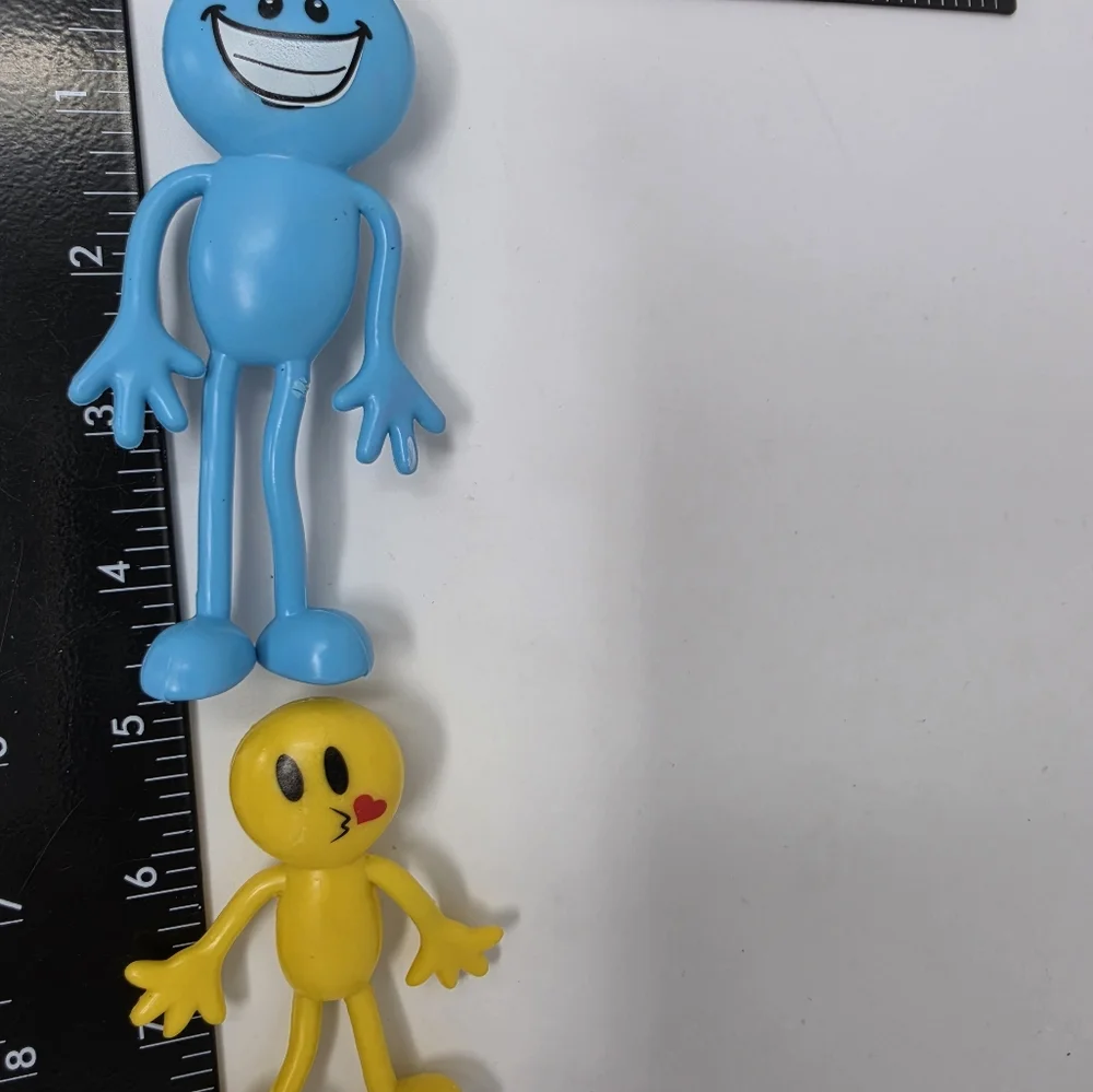 Bendable Men Various Colors Toy Lot
